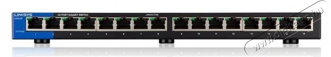 Linksys SMB LGS116 16port 10/100/1000Mbps LAN nem menedzselhető asztali Switch Iroda és számítástechnika - Hálózat - Switch - 326051