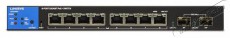 Linksys SMB LGS310MPC 8port POE+ GbE LAN +2 SFP Port Smart menedzselhető asztali Switch Iroda és számítástechnika - Hálózat - Switch - 396042
