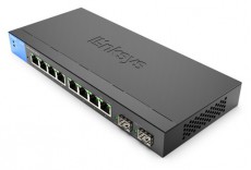 Linksys LGS310C 8x GbE LAN 2x SFP GbE port L3 menedzselhető switch Iroda és számítástechnika - Hálózat - Switch - 444696