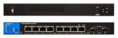 Linksys LGS310C 8x GbE LAN 2x SFP GbE port L3 menedzselhető switch Iroda és számítástechnika - Hálózat - Switch - 444696