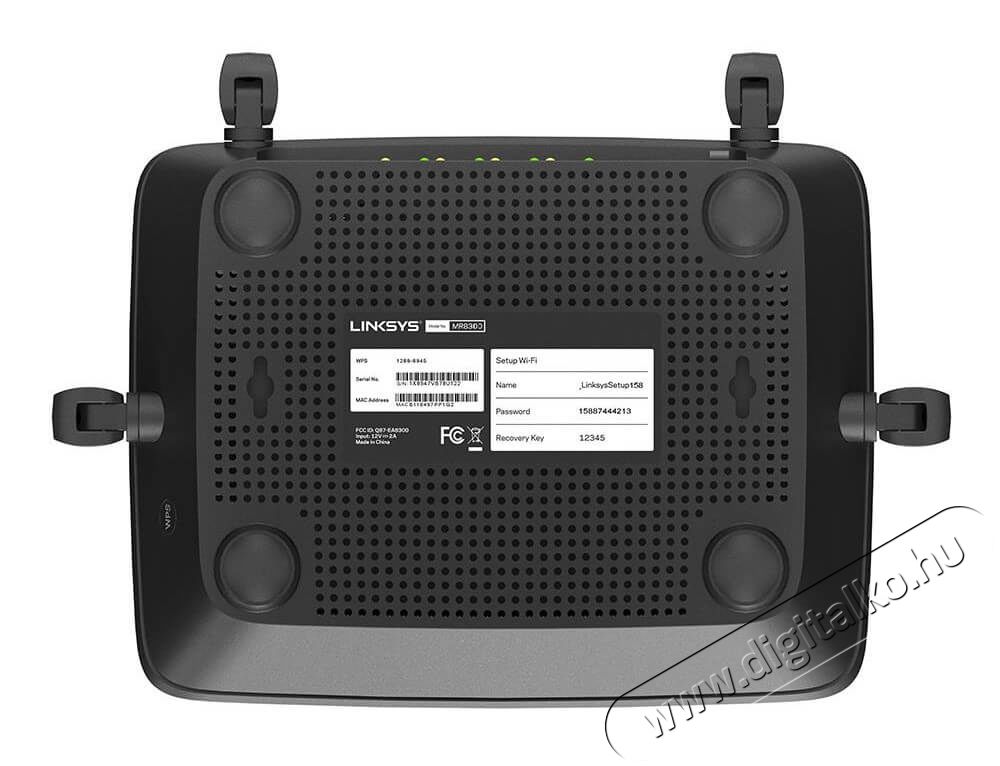 Linksys MR8300 Tri-Band Mesh WiFi vezeték nélküli gigabit router Iroda és számítástechnika - Hálózat - Router - 369729
