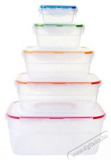 LocknLock 5 darabos készlet, téglalap Konyhai termékek - Edény - Ételtároló - 529722