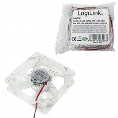 LogiLink FAN102 80x80x25mm ventilátor Iroda és számítástechnika - Egyéb számítástechnikai termék - 326090