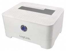 LogiLink QP0015 USB 2.0-ás dokkoló 2,5/3,5 SATA merevlemezekhez (fehér) Újdonságok - Új termékek - 326100