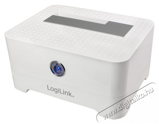 LogiLink QP0015 USB 2.0-ás dokkoló 2,5/3,5 SATA merevlemezekhez (fehér) Újdonságok - Új termékek - 326100