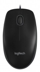 Logitech B100 BLACK (910-003357) EGÉR Iroda és számítástechnika - Egér - Vezetékes egér - 345740
