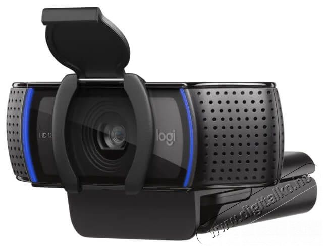 Logitech C920S Pro 1080p mikrofonos fekete webkamera Iroda és számítástechnika - Webkamera
