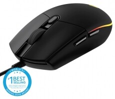 Logitech G102 Lightsync gamer egér - fekete  Iroda és számítástechnika - Egér - Vezetékes egér - 367942