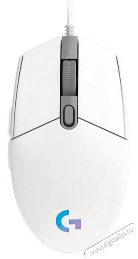 Logitech G203 Lightsync gamer egér - fehér Iroda és számítástechnika - Egér - Vezetékes egér - 367941