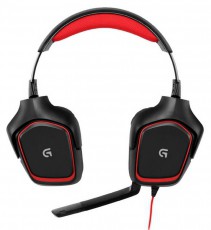 Logitech G230 (981-000540) Gamer headset - fekete/piros Audio-Video / Hifi / Multimédia - Fül és Fejhallgatók - Fejhallgató mikrofonnal / headset - 322285