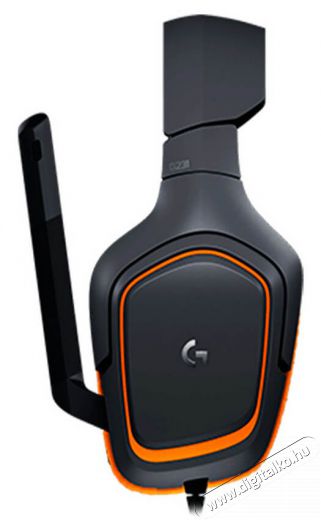 Logitech G231 Prodigy (981-000627) Gamer headset - fekete/narancs Audio-Video / Hifi / Multimédia - Fül és Fejhallgatók - Fejhallgató mikrofonnal / headset - 322289