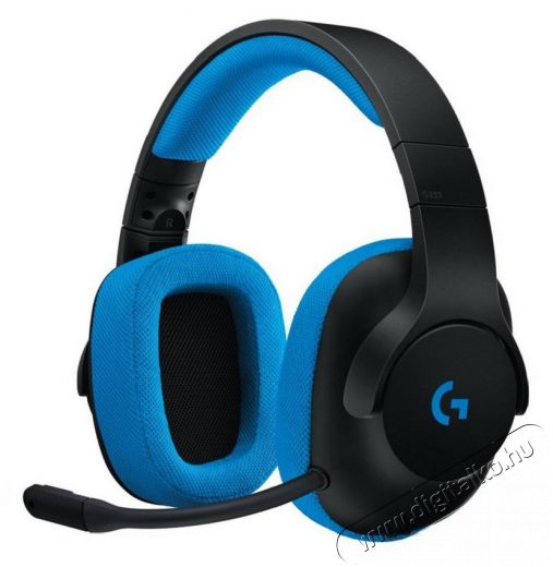 Logitech G233 Prodigy Gamer headset (981-000703) Audio-Video / Hifi / Multimédia - Fül és Fejhallgatók - Fejhallgató mikrofonnal / headset - 332686