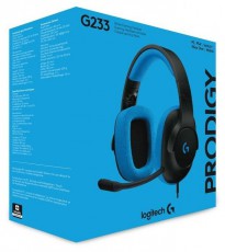 Logitech G233 Prodigy Gamer headset (981-000703) Audio-Video / Hifi / Multimédia - Fül és Fejhallgatók - Fejhallgató mikrofonnal / headset - 332686
