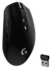 Logitech G305 Lightspeed USB vezeték nélküli fekete gamer egér Iroda és számítástechnika - Egér - Vezeték nélküli egér - 367945