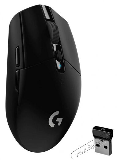 Logitech G305 Lightspeed USB vezeték nélküli fekete gamer egér Iroda és számítástechnika - Egér - Vezeték nélküli egér - 367945