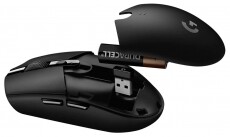 Logitech G305 Lightspeed USB vezeték nélküli fekete gamer egér Iroda és számítástechnika - Egér - Vezeték nélküli egér - 367945