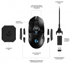 Logitech G903 Lightspeed vezeték nélküli gamer egér - fekete  Iroda és számítástechnika - Egér - Vezeték nélküli egér - 367949