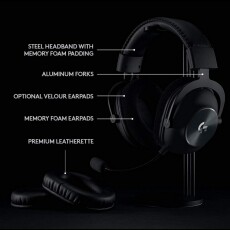 Logitech G PRO X USB vezetékes gamer headset - fekete  Audio-Video / Hifi / Multimédia - Fül és Fejhallgatók - Fejhallgató - 367925