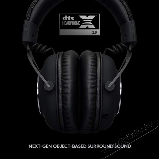 Logitech G PRO X USB vezetékes gamer headset - fekete  Audio-Video / Hifi / Multimédia - Fül és Fejhallgatók - Fejhallgató - 367925