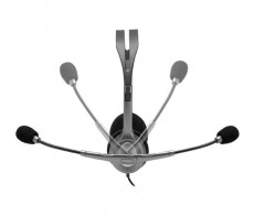 Logitech H110 jack vezetékes headset (981-000271) Audio-Video / Hifi / Multimédia - Fül és Fejhallgatók - Fejhallgató mikrofonnal / headset - 321777