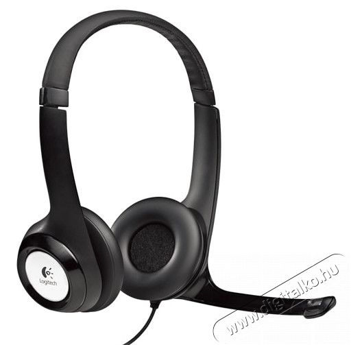 Logitech H390 USB mikrofonos fejhallgató (981-000406) Audio-Video / Hifi / Multimédia - Fül és Fejhallgatók - Fejhallgató mikrofonnal / headset - 321781