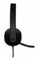 Logitech H540 USB vezetékes headset (981-000480) Audio-Video / Hifi / Multimédia - Fül és Fejhallgatók - Fejhallgató mikrofonnal / headset - 321782