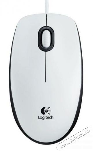 Logitech M100 USB egér (910-001605) - fehér Iroda és számítástechnika - Egér - Vezetékes egér - 321788