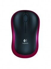Logitech M185R (910-002240) vezeték nélküli egér - piros Iroda és számítástechnika - Egér - Vezeték nélküli egér - 322040
