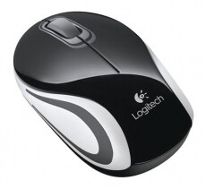 Logitech M187 vezeték nélküli mini egér (910-002731) - fekete Iroda és számítástechnika - Egér - Vezeték nélküli egér - 321800