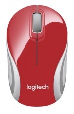 Logitech M187 vezeték nélküli mini egér (910-002732) - piros Iroda és számítástechnika - Egér - Vezeték nélküli egér - 321801