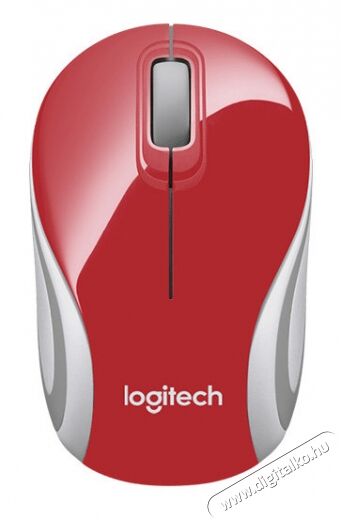 Logitech M187 vezeték nélküli mini egér (910-002732) - piros Iroda és számítástechnika - Egér - Vezeték nélküli egér - 321801