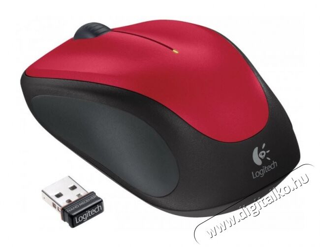 Logitech M235 wireless piros notebook egér Egyéb - Nem forgalmazzuk ! - 339609