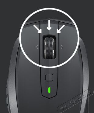 Logitech MX Anywhere 2S vezeték nélküli Laser egér (910-005153) - grafitszürke Iroda és számítástechnika - Egér - Vezeték nélküli egér - 333410