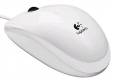 Logitech OEM B100 USB egér - fehér  Iroda és számítástechnika - Egér - Vezetékes egér - 367932