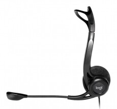 Logitech PC960 USB vezetékes headset Audio-Video / Hifi / Multimédia - Fül és Fejhallgatók - Fülhallgató mikrofonnal / headset - 339621