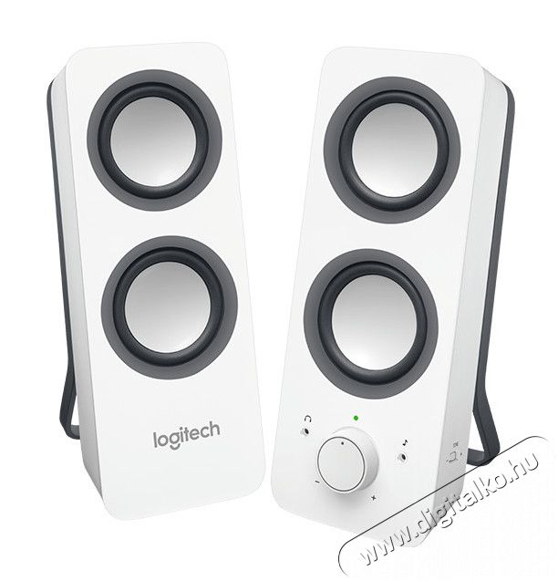 Logitech Z200 2.0 jack hangszóró (980-000811) - fehér Iroda és számítástechnika - PC hangszóró / hangfal - 321834