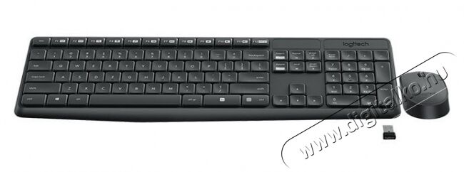 Logitech MK235 vezeték nélküli billentyűzet HU + egér (920-007935) Iroda és számítástechnika - Billentyűzet / billentyűzet szett - Vezeték nélküli - 321820