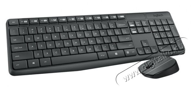 Logitech MK235 vezeték nélküli billentyűzet HU + egér (920-007935) Iroda és számítástechnika - Billentyűzet / billentyűzet szett - Vezeték nélküli - 321820