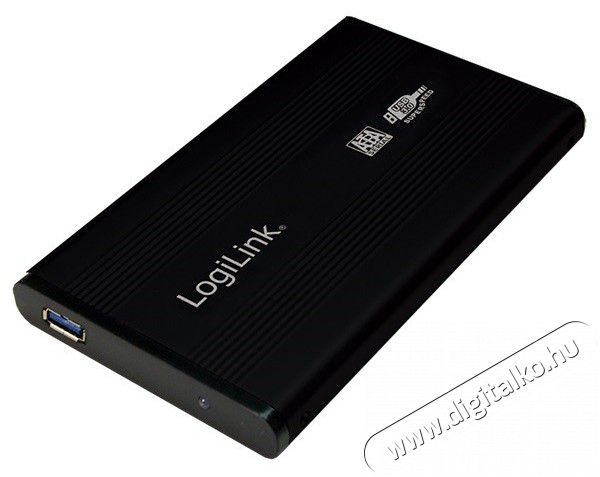 LogiLink UA0106 Szuper sebességű USB 3.0-ás alumínium HDD ház 2.5-os SATA HDD-hez Egyéb - Nem forgalmazzuk ! - 326113