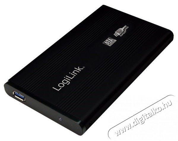 LogiLink UA0106 Szuper sebességű USB 3.0-ás alumínium HDD ház 2.5-os SATA HDD-hez Iroda és számítástechnika - Egyéb számítástechnikai termék - 326113