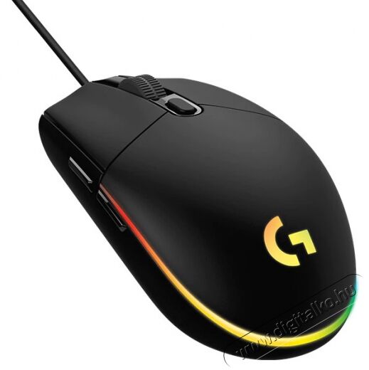 Logitech G102 Lightsync gamer egér - fekete  Iroda és számítástechnika - Egér - Vezetékes egér - 367942