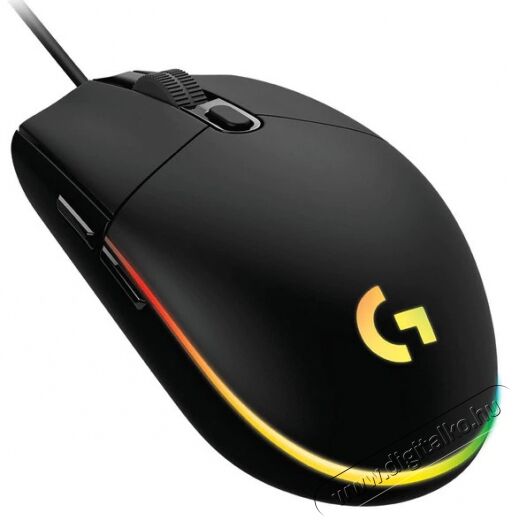 Logitech G203 Lightsync gamer egér - fekete  Iroda és számítástechnika - Egér - Vezetékes egér - 367940