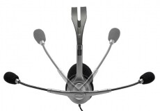 Logitech H111 mikrofonos fejhallgató (981-000593) Audio-Video / Hifi / Multimédia - Fül és Fejhallgatók - Fejhallgató mikrofonnal / headset - 321778