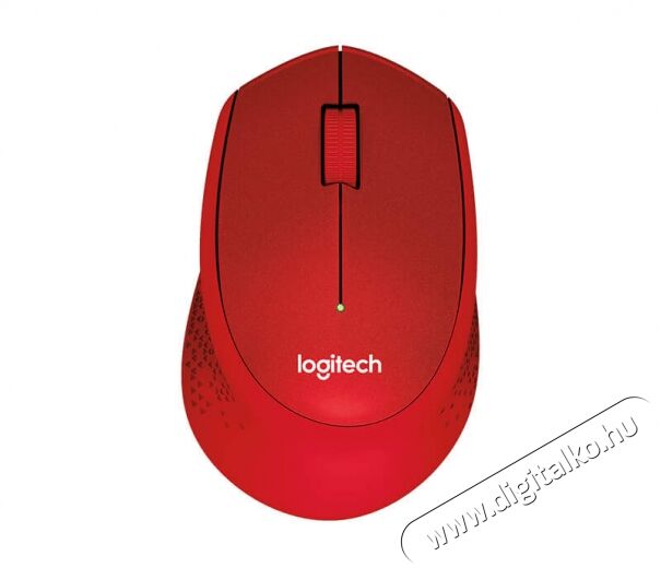 Logitech M330 Silent Plus vezeték nélküli egér (910-004911) - piros Iroda és számítástechnika - Egér - Vezeték nélküli egér - 321809