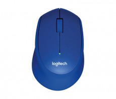 Logitech M330 Silent Plus vezeték nélküli egér (910-004910) - kék Iroda és számítástechnika - Egér - Vezeték nélküli egér - 321808