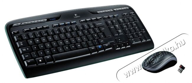 Logitech MK330 vezeték nélküli billentyűzet HU + egér (920-003993) Iroda és számítástechnika - Billentyűzet / billentyűzet szett - Vezeték nélküli - 321653