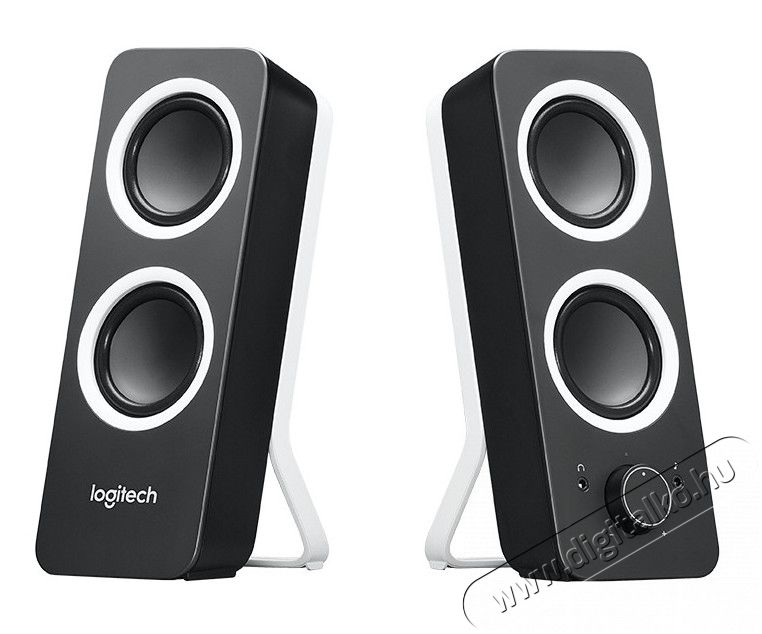 Logitech Z200 2.0 jack hangszóró (980-000810) - fekete Iroda és számítástechnika - PC hangszóró / hangfal - 321833