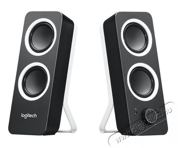 Logitech Z200 2.0 jack hangszóró (980-000810) - fekete Iroda és számítástechnika - PC hangszóró / hangfal - 321833