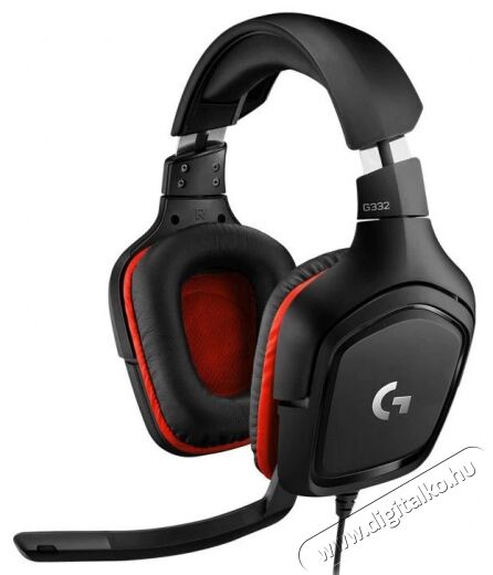 Logitech G332 gamer mikrofonos fejhallgató Audio-Video / Hifi / Multimédia - Fül és Fejhallgatók - Fejhallgató mikrofonnal / headset - 367952