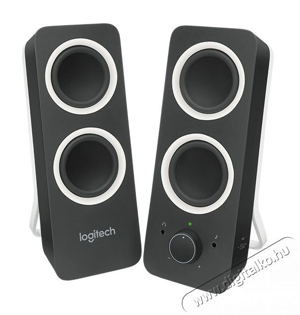 Logitech Z200 2.0 jack hangszóró (980-000810) - fekete Iroda és számítástechnika - PC hangszóró / hangfal - 321833